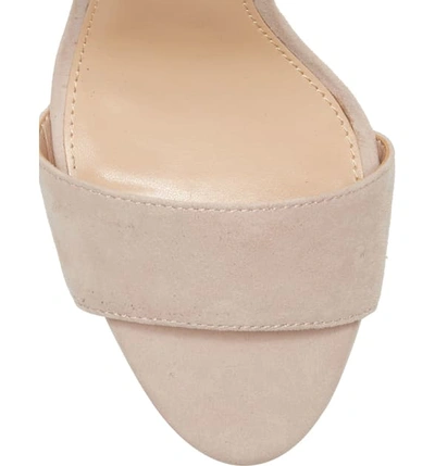 Shop Vince Camuto Citriana Sandal In Moonstone Suede
