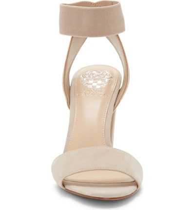 Shop Vince Camuto Citriana Sandal In Moonstone Suede