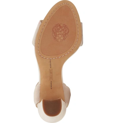 Shop Vince Camuto Citriana Sandal In Moonstone Suede