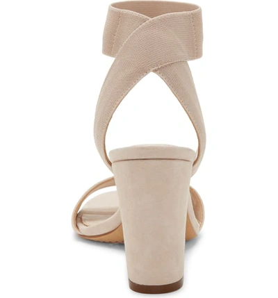 Shop Vince Camuto Citriana Sandal In Moonstone Suede