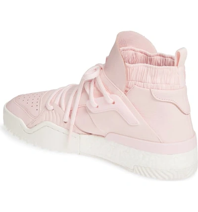 Shop Adidas Originals By Alexander Wang Bball High Top Sneaker In Pink