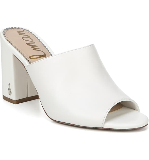 white mules sam edelman