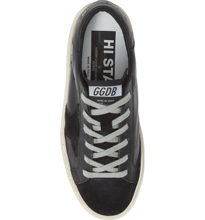 Shop Golden Goose Star Platform Sneaker In Black