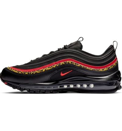 Shop Nike Air Max 97 Sneaker In Black/ University Red/ Print