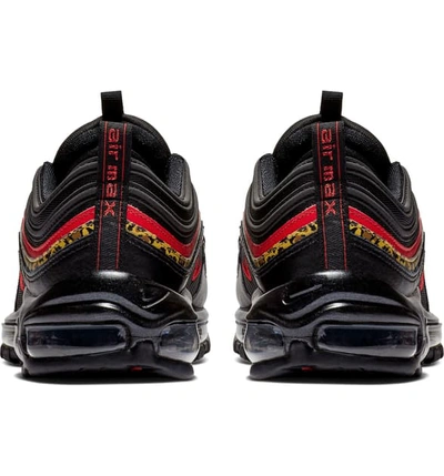 Shop Nike Air Max 97 Sneaker In Black/ University Red/ Print