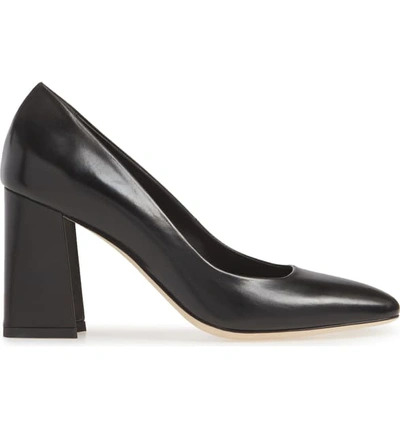 Shop Via Spiga Beatrice Leather Pump In Black