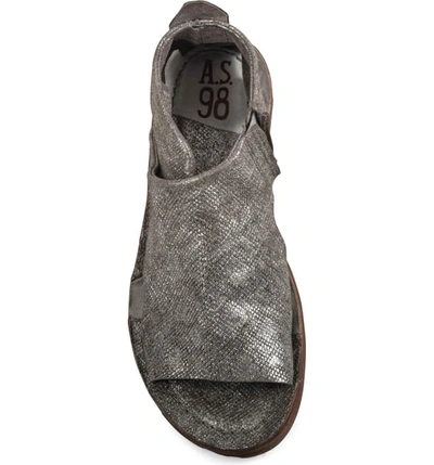 Shop A.s.98 Reiley Sandal In Pewter