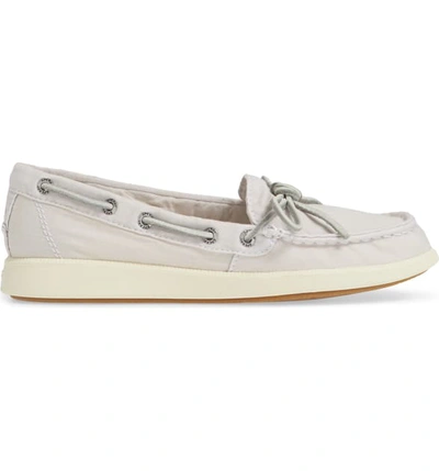 Shop Sperry Oasis Boat Shoe In Ivory Canvas