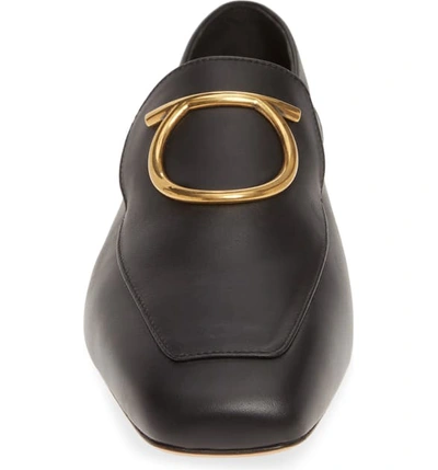 Shop Ferragamo Lana Gancio Convertible Loafer In Black Leather