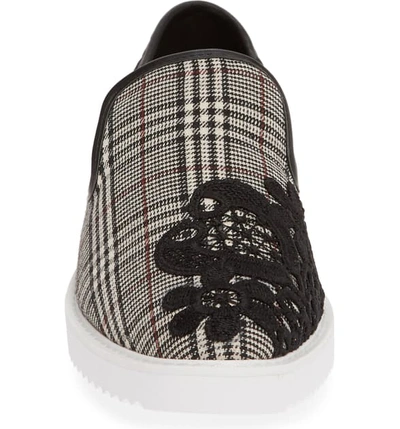 Shop Karl Lagerfeld Carlyn Slip-on In Black Fabric