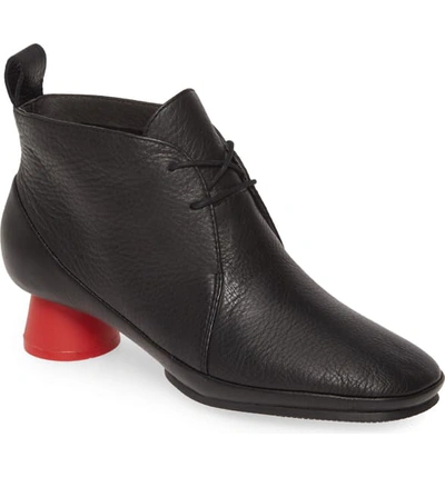 Shop Camper Alright Bootie In Black Leather