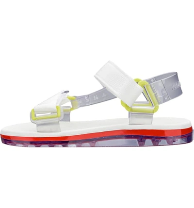 Shop Melissa Papete Rider Sandal In White