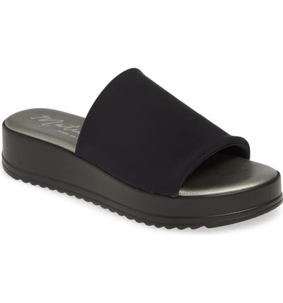 Shop Matisse Paradise Slide Sandal In Black