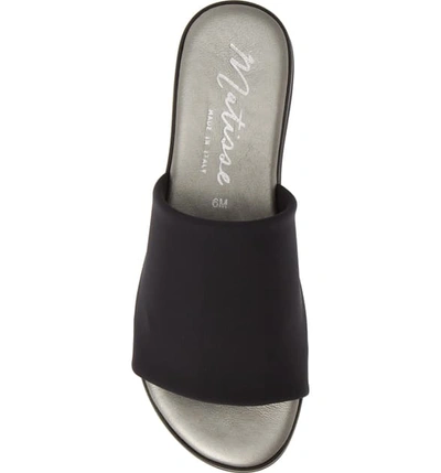 Shop Matisse Paradise Slide Sandal In Black