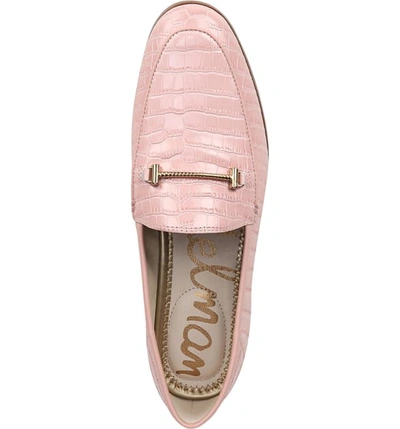 Shop Sam Edelman Lior Loafer In Canyon Pink Leather