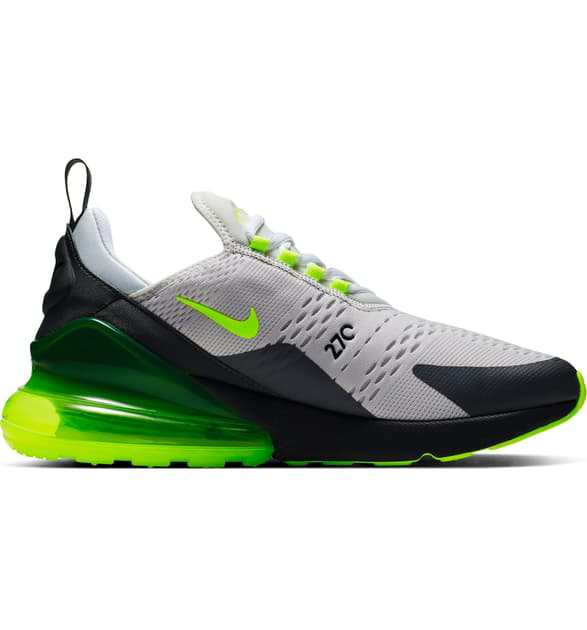 Nike Air Max 270 Sd Sneaker In Platinum Tint/ Volt/ Dark Grey | ModeSens