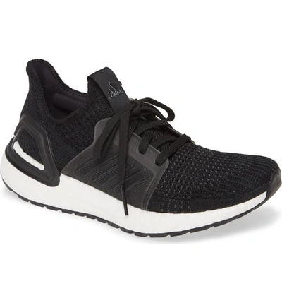 Shop Adidas Originals Ultraboost 19 Running Shoe In Black/ Grey/ Solar Orange