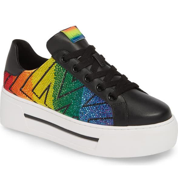 michael kors ashlyn platform sneakers