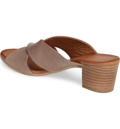 Shop Sheridan Mia Tonia Slide Sandal In Taupe Leather