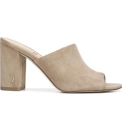 Sam Edelman Women s Orlie Open toe Block heel Mules In Oatmeal