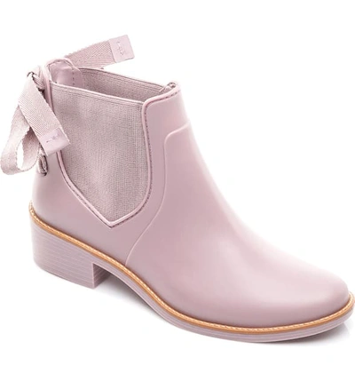 Shop Bernardo Paxton Waterproof Rain Boot In Rose