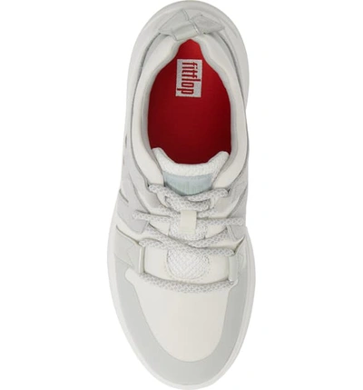 Shop Fitflop Carita Sneaker In Urban White Fabric