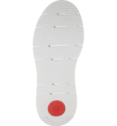 Shop Fitflop Carita Sneaker In Urban White Fabric