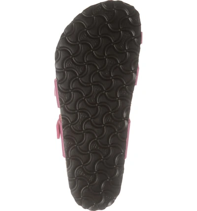 Shop Birkenstock Mayari Slide Sandal In Electric Metallic Magenta