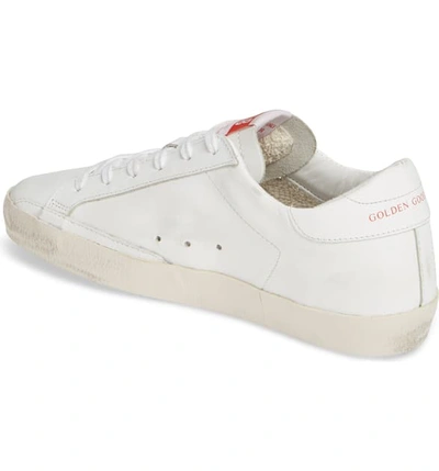 Shop Golden Goose Superstar Sneaker In White