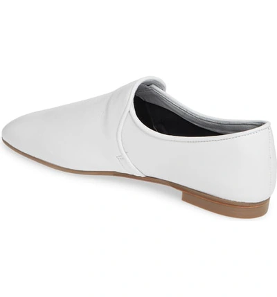 Shop Aquatalia Revy Weatherproof Loafer In White Nappa