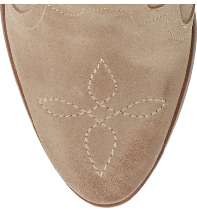 Shop Ariat Eva Bootie In Sand Suede