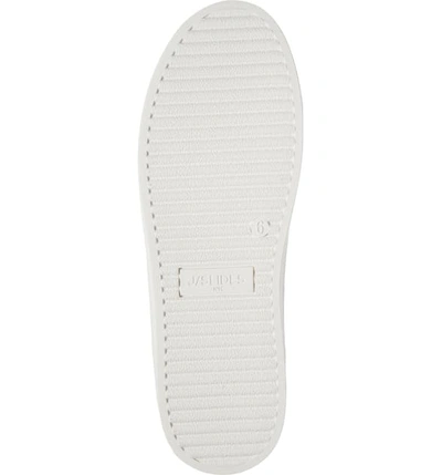 Shop Jslides Heidi Platform Slip-on Sneaker In White Leather