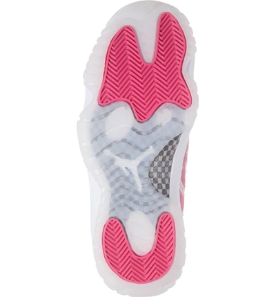 Shop Jordan 11 Retro Low Sneaker In White/black-rust Pink