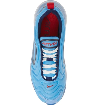 Shop Nike Air Max 720 Sneaker In Blue/ Red/ Silver/ Summit