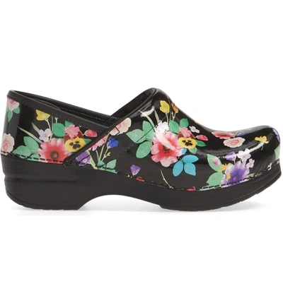 Shop Dansko 'professional' Clog In Garden Patent Leather