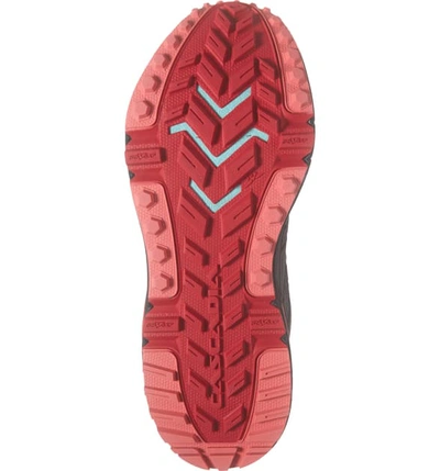 Shop Brooks Cascadia 13 Gore-tex Waterproof Trail Running Shoe In Black/ Pink/ Coral