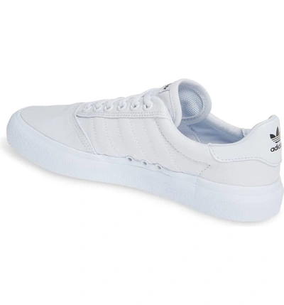 Shop Adidas Originals 3mc Vulc Skateboarding Sneaker In Aero Blue/ Core Black