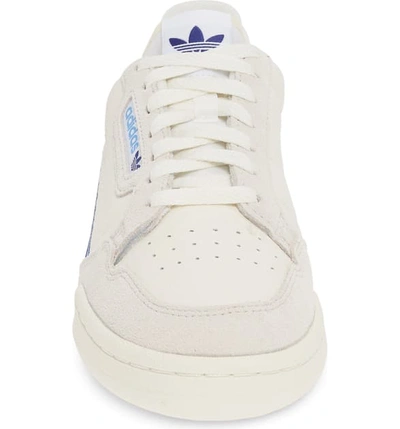 Adidas Originals Continental 80 Grosgrain-trimmed Textured-leather And  Suede Sneakers In White | ModeSens