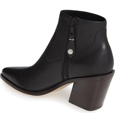 Shop Rag & Bone Razor Western Bootie In Black