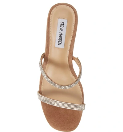 Shop Steve Madden Issy Slide Sandal In Rhinestone