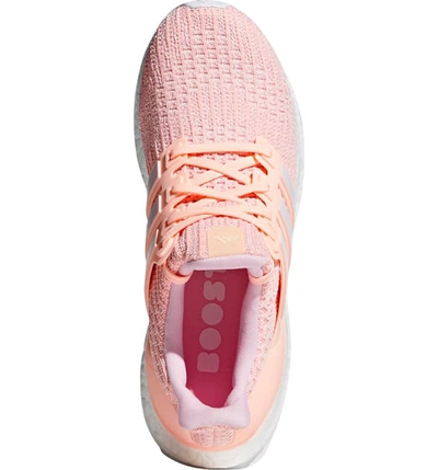 Shop Adidas Originals Ultraboost Running Shoe In Clear Orange/ Orchid/ Pink