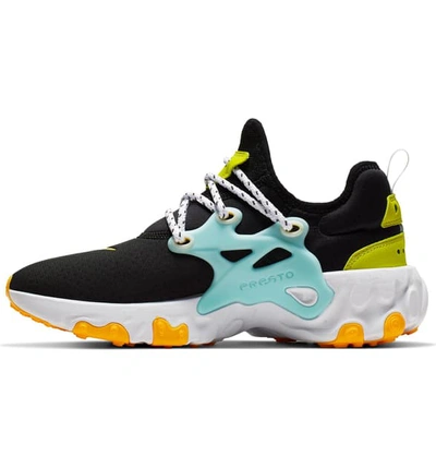 Shop Nike Presto React Sneaker In Black/ Pink/ Teal Tint/ Orange