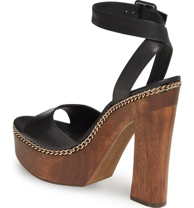 Shop Alice And Olivia Faria Platform Sandal In Black