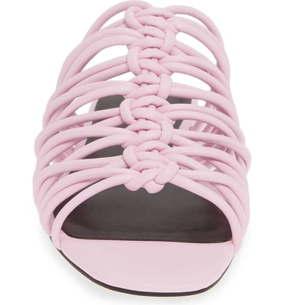 Shop Rebecca Minkoff Maelynn Slide Sandal In Light Orchid Leather