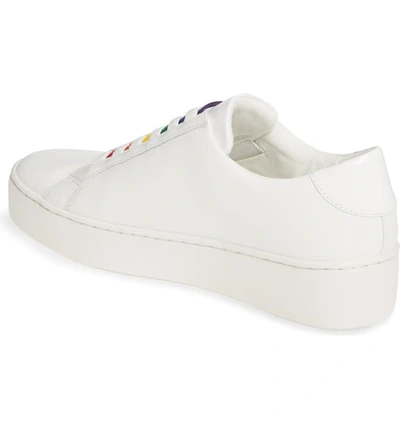 Michael Michael Kors Cameron Rainbow Sneakers In Optic White | ModeSens
