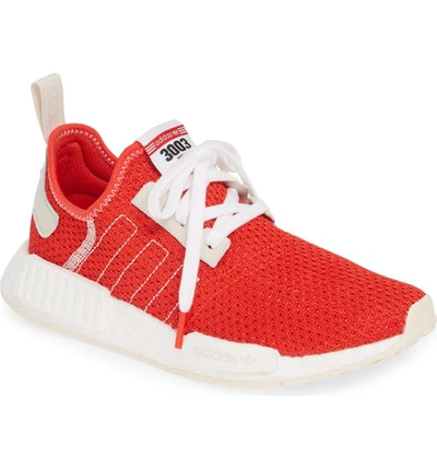 Shop Adidas Originals Nmd R1 Athletic Shoe In Active Red/ Active Red/ Ecru