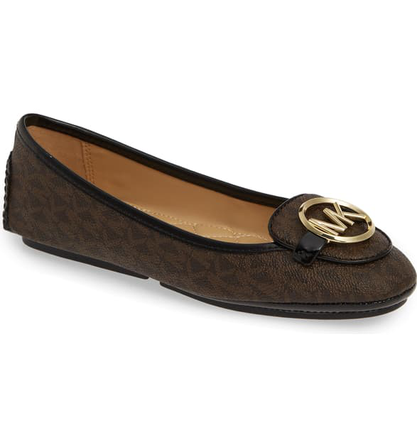 michael michael kors lillie moccasin flats