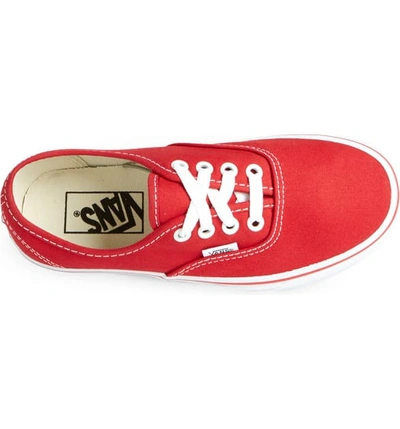 Shop Vans 'authentic' Sneaker In Red