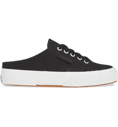 Shop Superga 2551 Cotu Mule Sneaker In Black