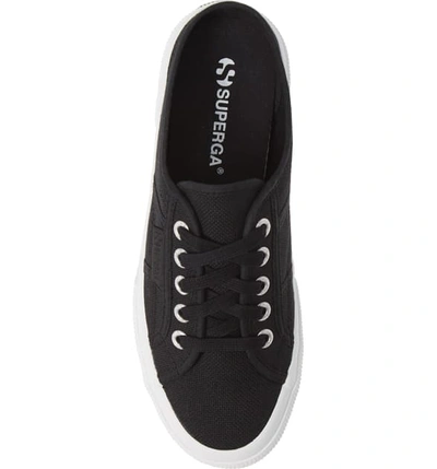 Shop Superga 2551 Cotu Mule Sneaker In Black